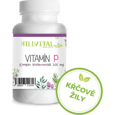 HillVital Vitamín P bioflavonoidy proti kŕčovým žilám 60 ks