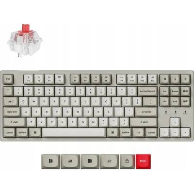Keychron C1 Pro 8K 80% TKL Super Red Switch Hot-Swap C1PX-M1