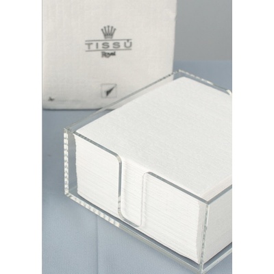INFIBRA papírové ubrousky Royal 4V bílé 50ks 40x40cm