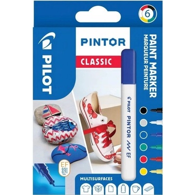 Pilot Pintor Extra Fine 6 ks Classic 3131910537496