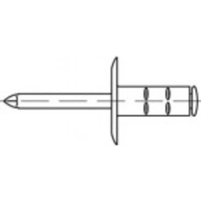 TOOLCRAFT TO-5455239 trhacie nit 3.2 mm 1000 ks