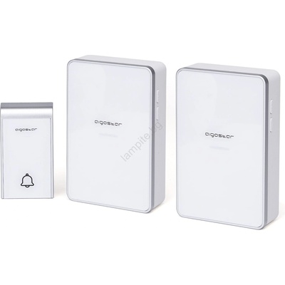 - К-кт 2x Безжичен звънец 3xAA IP44 бял (AI0552)