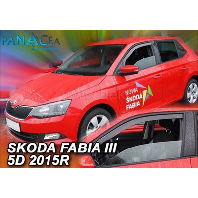 Deflektory Heko Škoda Fabia III HTB, Combi 2014