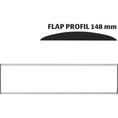 A-Z Reklama CZ Orientační nástěnná tabulka 148 × 650 mm - Flap Profil – kód UDS148NA65