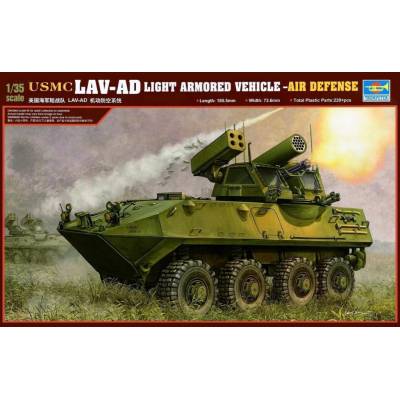 Trumpeter USMC LAV-AD Light Armo červená Vehicle-Air Defense 1:35