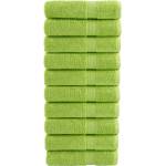 vidaXL Премиум кърпи ръце SOLUND 10 бр ябълковозелени 50x100 см 600gsm (137499)