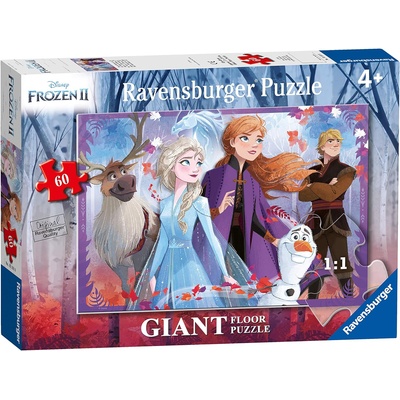 Ravensburger Пъзел за под Ravensburger от 60 части - Замръзналото кралство 2: През магическата гора (3031)