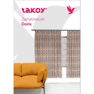 Takoy Vzorkovník - Zamat / velvet Doris