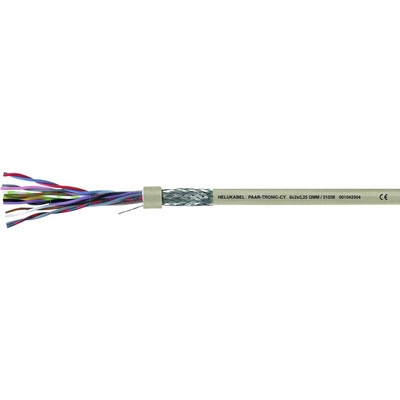 Helu 21114-1000 datový Li2YCY 8 x 2 x 0.22 mm² šedá 1000 m