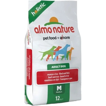 Almo Nature Adult Medium - Beef & Rice 12 kg