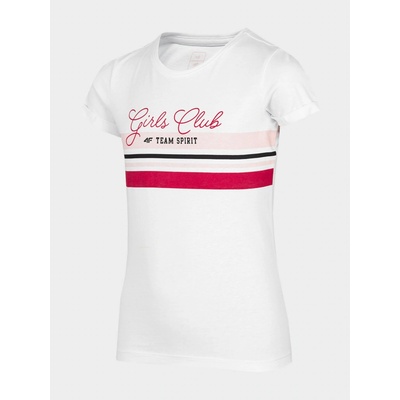 4F t shirt HJZ22 JTSD004 bílá