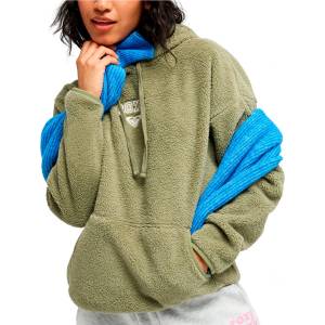 Roxy Дамски поларен пуловер Roxy Women's Cool Calling Fleece jumper - Oil Green - размер XS (105-7378-0311)