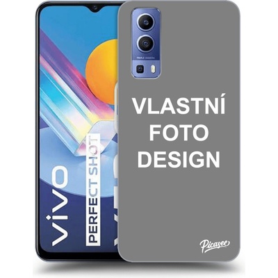 Pouzdro Picasee silikonové Vivo Y52 5G - Vlastní design/motiv černé