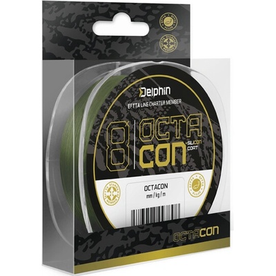 Delphin OctaCON / zelená 0,10mm 6,2kg 135m