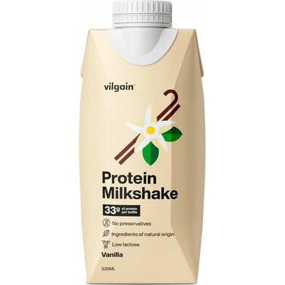 Vilgain Protein Milkshake vanilka 330 ml – Zboží Dáma
