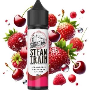 Steam Train Disposable Edition Strawberry Raspberry Cherry 20ml/60ml