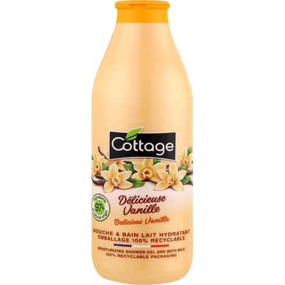 Cottage Душ гел и пяна за вана Delicious Vanilla, 750 ml