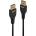Lindy Lindy DisplayPort 1.4 кабел, Slim, черен, 3м (36463)