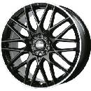 CMS C25 9x20 5x108 ET38 black polished rim