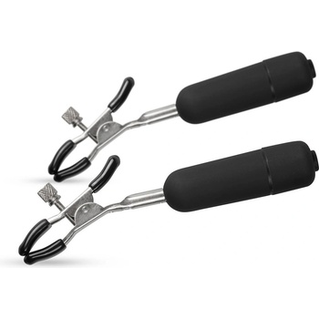 ostatní Easytoys fetish collection Щипки за зърна с вибрационни патрони