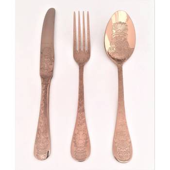 Herdmar (Португалия) Комплект прибори за хранене HERDMAR SANTAMARTA с медно PVD покритие - 36 части (Herdmar 174-3036-0117-190-0007)