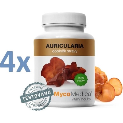 MycoMedica Auricularia extrakt 4 x 90 kapsúl