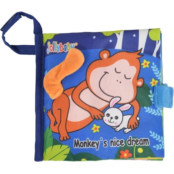 Jollybaby Мека книжка Monkey 6025 (111079)
