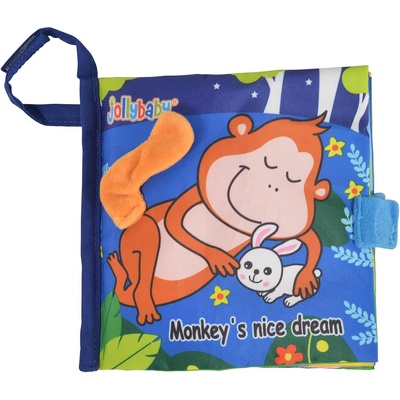 Jollybaby Мека книжка Monkey 6025 (111079)