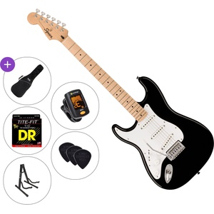 Squier Sonic Stratocaster LH MN Standard SET Black Електрическа китара