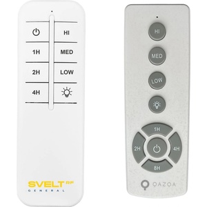 General QAZQA Roar Fan 52 silver 46486 - дистанционно управление дубликат (Roar Fan 52 silver 46486)