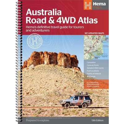 ITMB Publishing atlas Australia Road a 4WD Atlas spiral HEMA