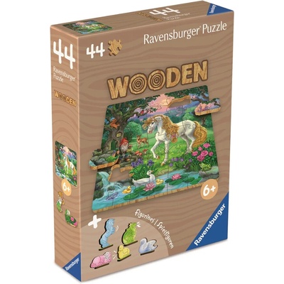 RAVENSBURGER Dřevěné Jednorožec 44 dílků