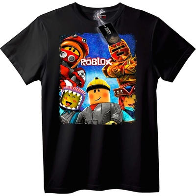 NOONEBRAND Тениска с герои от Roblox - 2XL, White