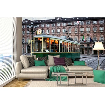 DIMEX ART s. r. o Самозалепваща се флизелинова фототапета пиаца кастело 375 x 250 см