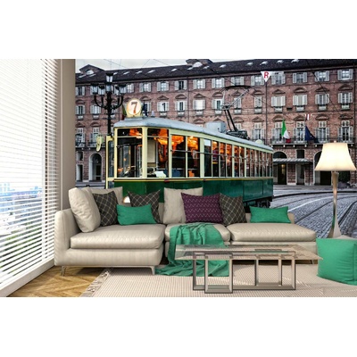 DIMEX ART Самозалепваща се флизелинова фототапета пиаца кастело 375 x 250 см