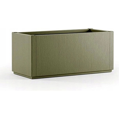 Stefanplast Kvetináč plast zelený 80 x 36 x 35 cm
