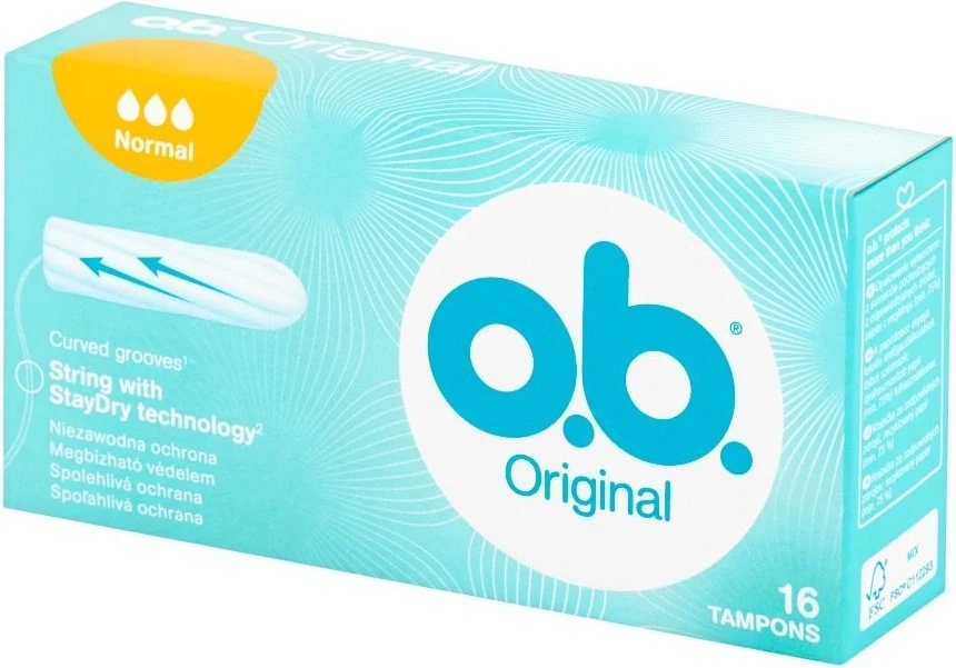 OB-Tampon, normal, 16 Stück, OB Original