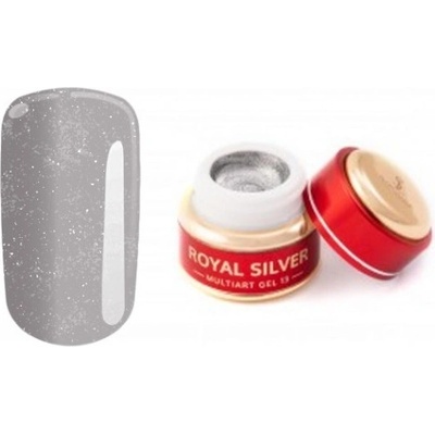 Slowianka MultiArt gel 13 Royal Silver Stříbrná 5 g