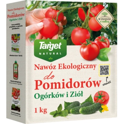 Target Органичен тор за домати, краставици и билки 1 кг