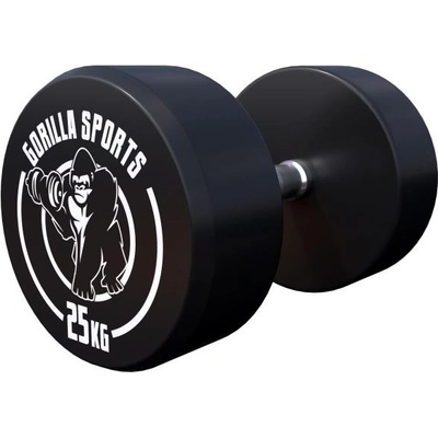 Gorilla Sports Jednoručná činka 25 kg