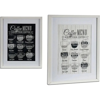 Gift decor Картина Coffee Дървен (3 x 53 x 43 cm) (43 x 3 x 53 cm)