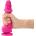 Strap On Me Sliding Skin Realistic Dildo Fuchsia S