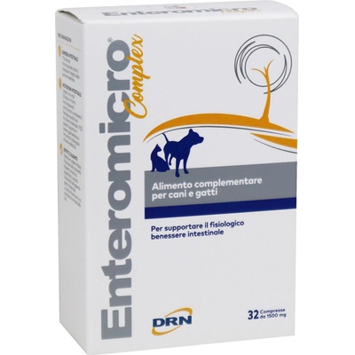 Enteromicro na obnovenie črevnej mikroflóry pre psy a mačky 1500 mg 32 tbl.