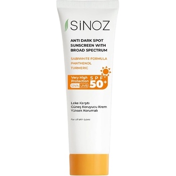 Sinoz Слънцезащитен крем против пигментни петна, SPF50+, 50 ml
