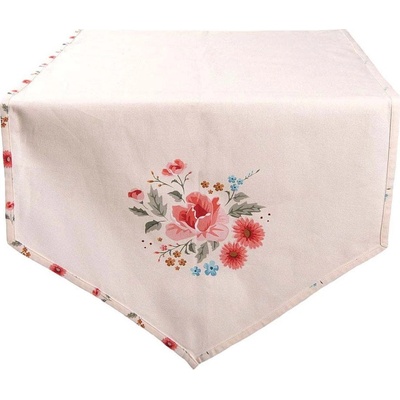 Clayre & Eef Bavlněný běhoun Little Rose 50x160 cm
