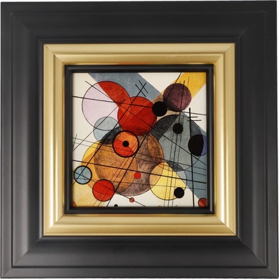 Goebel Nástěnný obraz 18,5 cm Kandinsky – Kreise im Kreis | Artis Orbis