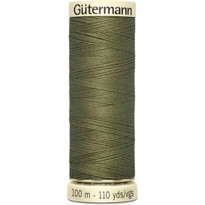 Nit PES Gütermann 100 (100m) - univerzální barva 432 - zelená