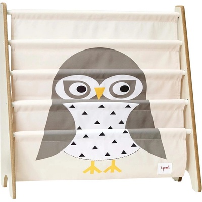 Stojan na knížky 3 SPROUTS 2023 owl gray