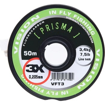 Vision Fluorocarbon Fluoro Tippets 50 m 0,12 mm 1,5 kg
