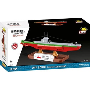 COBI Полска подводница ORP SOKÓŁ, 1: 300, 137 к (COBI-4863)